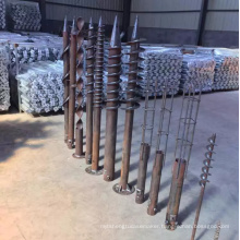 Ground Screw Anchor Steel Screw Pile Foundation